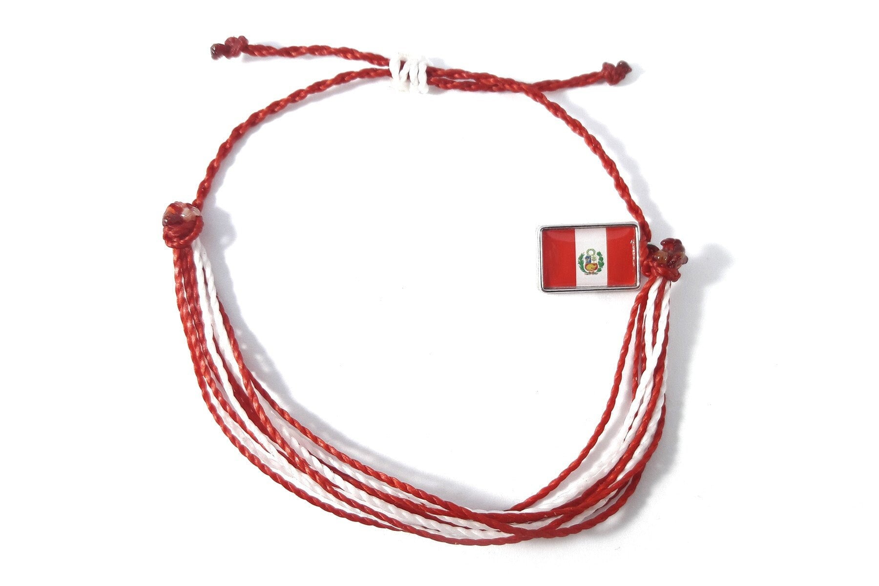 Pulsera de la Amistad Bandera del Perú
