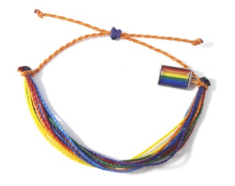 Friendship bracelet LGBT flag