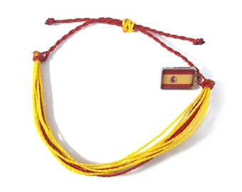 Friendship bracelet Spain flag