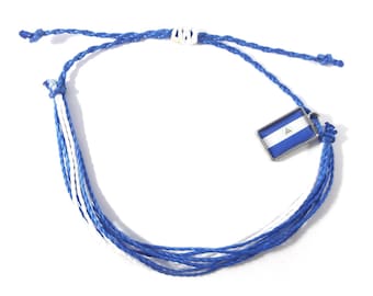 Friendship bracelet Nicaragua flag