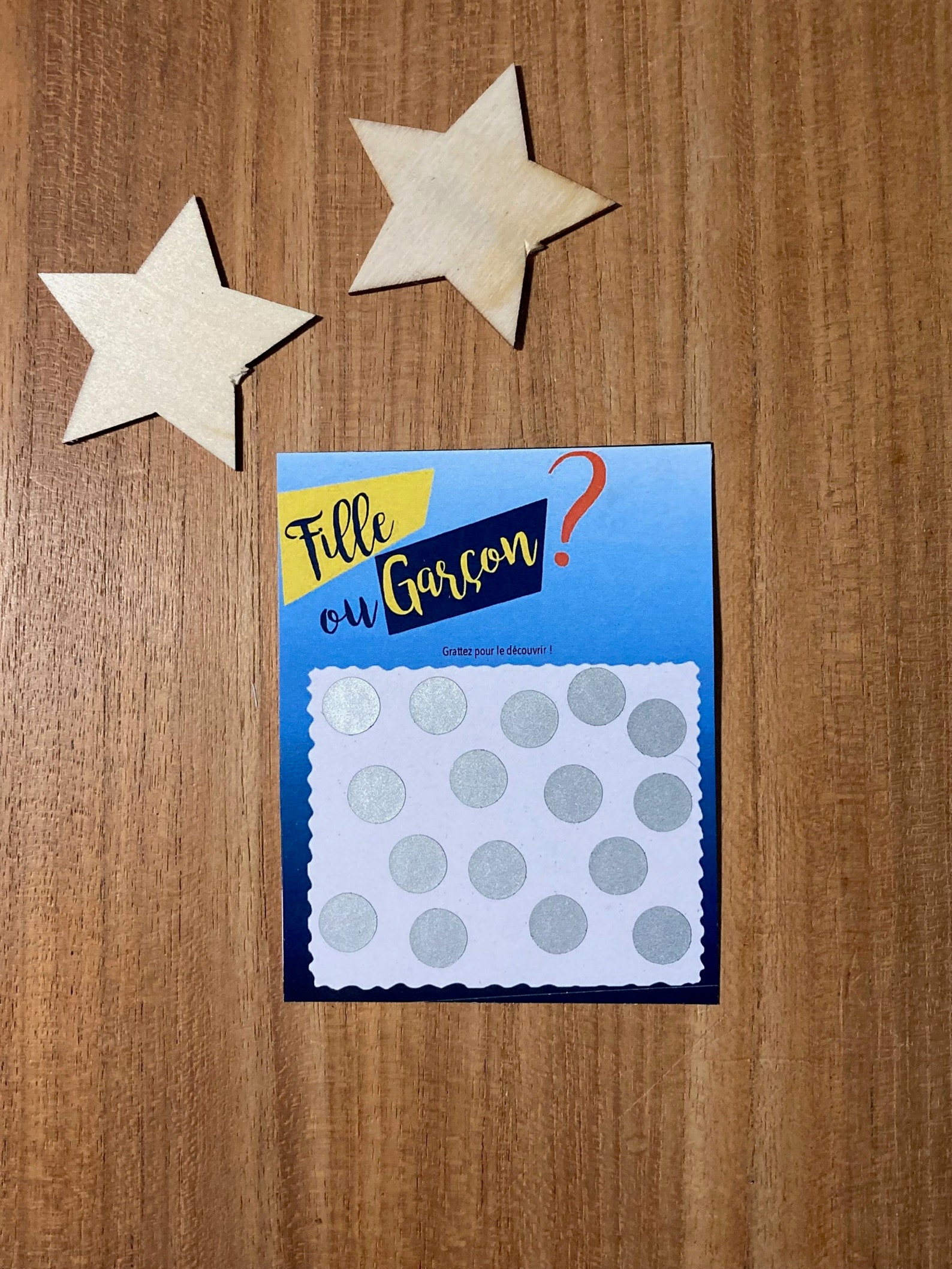 Scratch Card Gender Reveal Girl or Boy XX XY Etsy