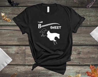 Halloween Funny Boo Sheet Horse T-Shirt | Halloween Horse | Halloween T-Shirt | Horse Mom | Horse Lover | Equine | Horseback Riding