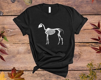 Halloween Skeleton Horse T-Shirt | Halloween Horse | Halloween T-Shirt | Horse Mom | Horse Lover | Equine | Horseback Riding | Horse Girl
