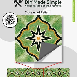 Geo Burst Pattern,stair Riser Stickers,peel and Stick Stair Riser,vinyl ...