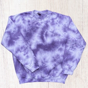 Marble tie dye sweatshirt sale