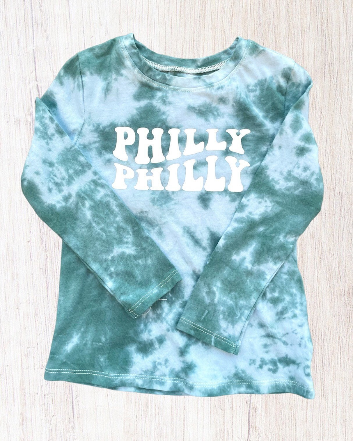 PHILLY PHILLY Toddler Shirt Tie Dye Kids Philly Sports Shirt Etsy