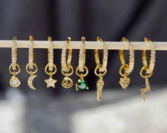 Unsere besten Auswahlmöglichkeiten - Entdecken Sie die Kleine creolen mit anhänger gold entsprechend Ihrer Wünsche