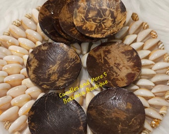Chamalongo ~ Divination set on Yuruba Religion ~ Chamalongo made put of coconut shells