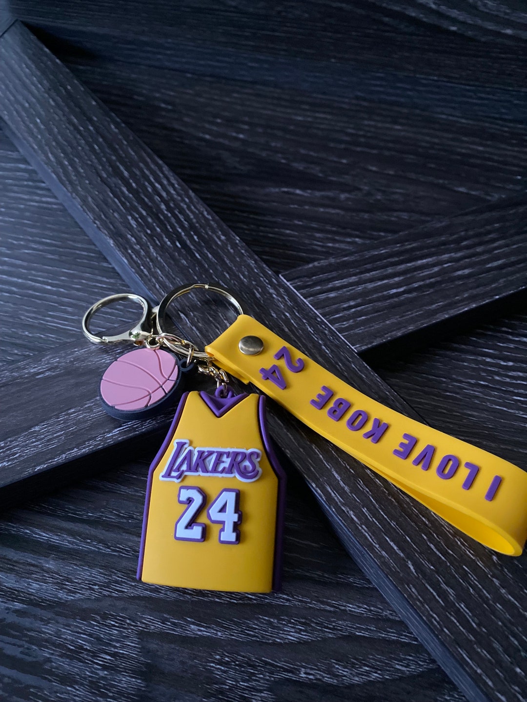 LA Lakers 3d Jersey Keychain Nba Keychain Gift Idea Los Etsy