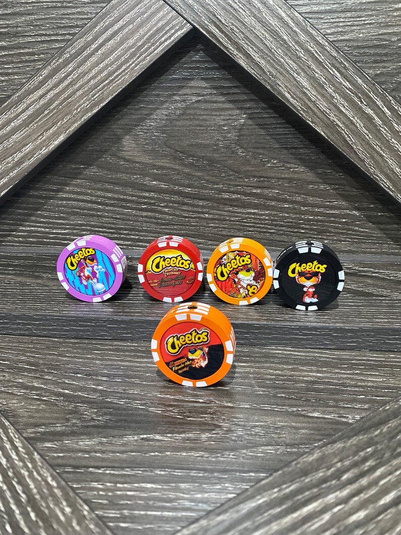 Poker Chip Cheetos Flaming Hot Refillable Torch Flame Inflatable