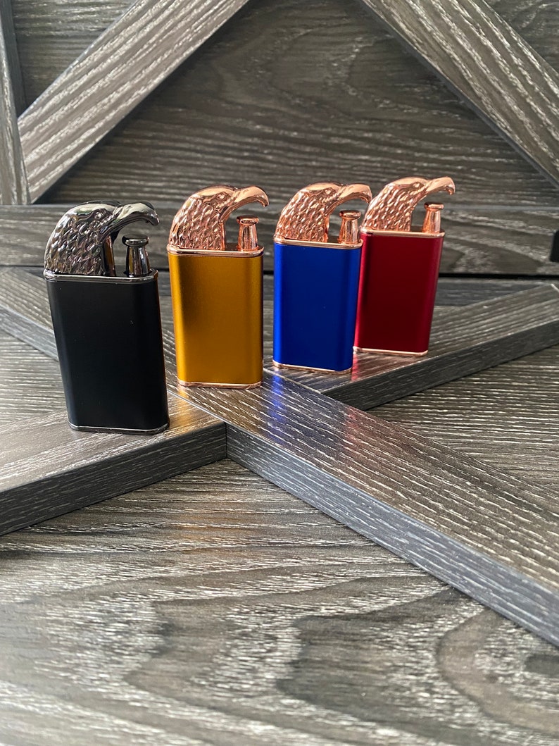 American Eagle Refillable Torch Flame Cigarette Lighter Groomsmen Gift Party Favors Unique