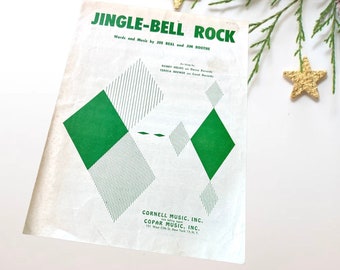 Jingle-Bell Rock, Vintage Sheet Music