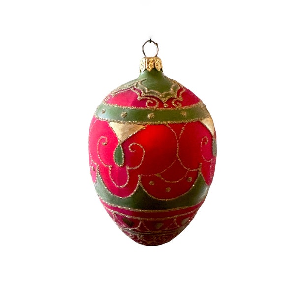 Faberge christmas bell ornament