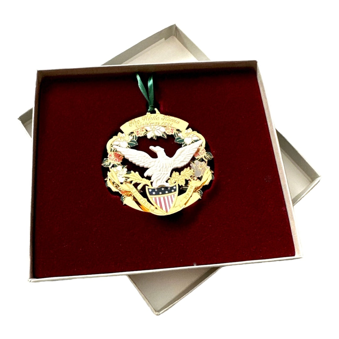 1998 White House Ornament Honoring James Buchanan by the White House