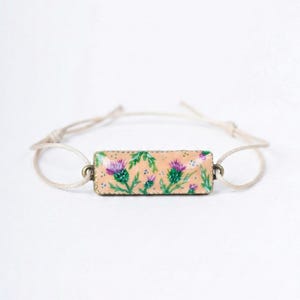 Schottisches Distel Armband