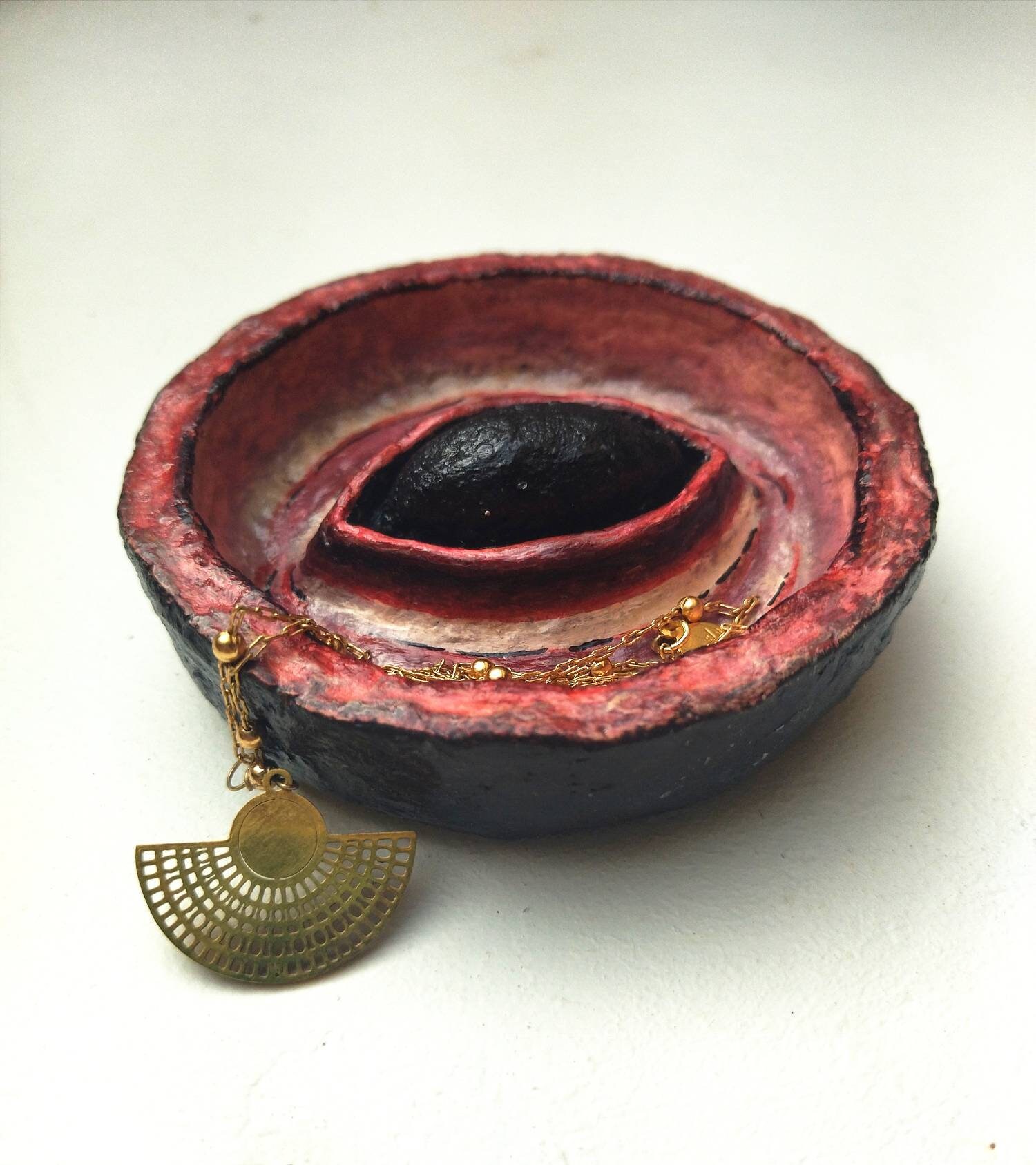 Petit Pot à Bijoux Œil