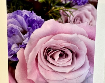 Rose Bouquet Notecard