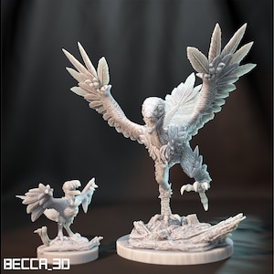 Flapteryx / Aeropteryx - Kaijumon - suitable for Tabletop Games | Dungeons and Dragons | D&D | Wargames | RPG | Skirmish - Archen / Archeops