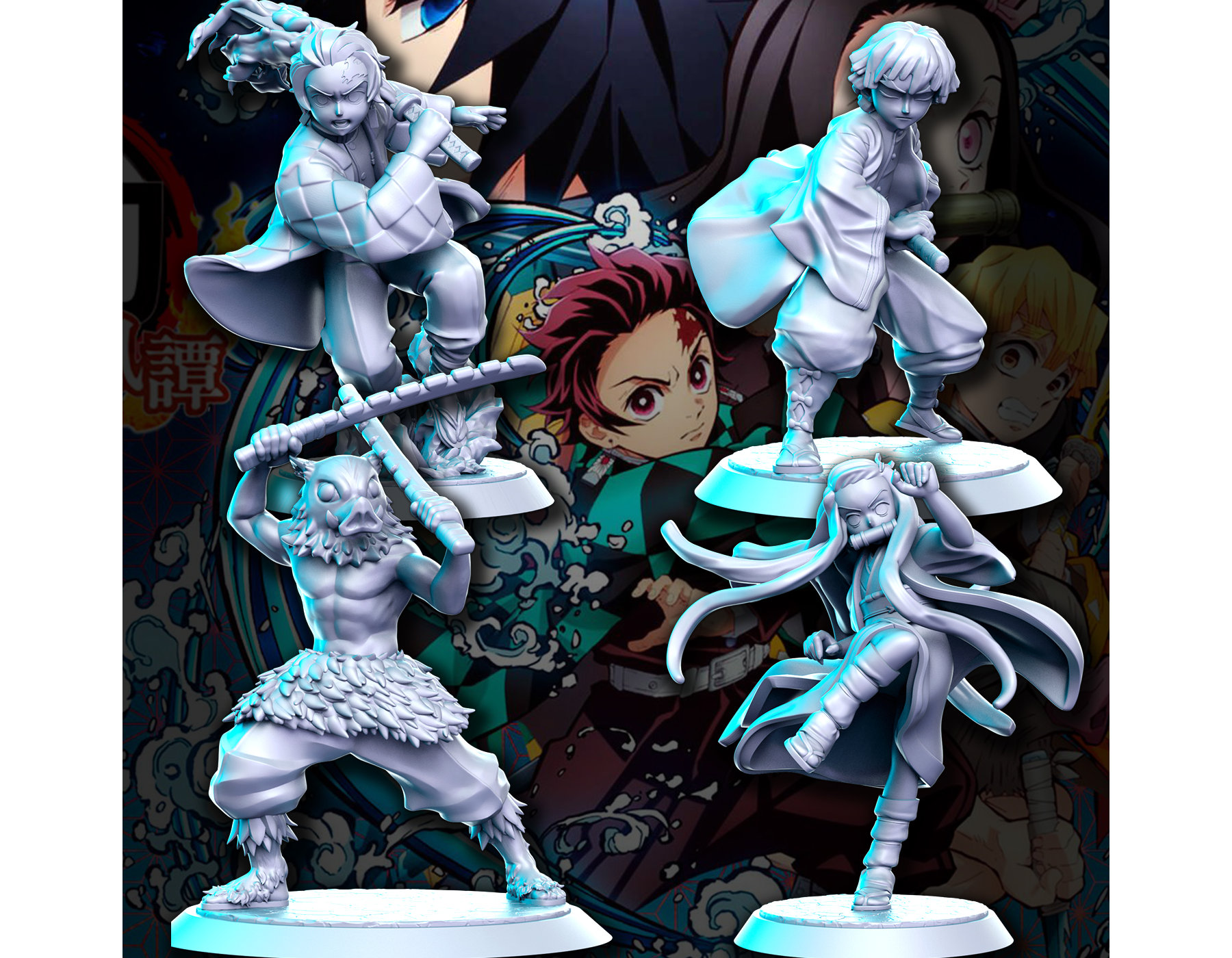 DEMON SLAYER SH Figuarts figurine Tanjiro Kamado en PVC 14cm
