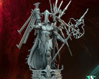 The Black Archon - Archvillain Games: Orbita Hellscape - Oblivion Court | Tabletop Games 28 - 32mm | Dungeons and Dragons |
