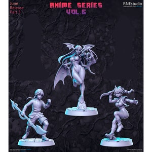 Anime Series Vol. 5 - RN Estudio - DnD - D&D - Pathfinder - Tabletop Miniature - RPG Mini - Dungeons and Dragons - Skirmish - Miniature