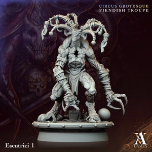 Escutrici - Archvillain Games: Circus Grotesque | Tabletop Games 28 - 32 mm | Dungeons and Dragons | D&D | Wargame | RPG