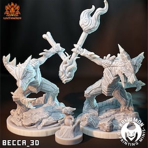 Tragosso / Knogga / Alola-Knogga - Kaijumon - suitable for tabletop games | Wargames | RPG | Skirmish - Cubone / Marowak / Alola Marowak