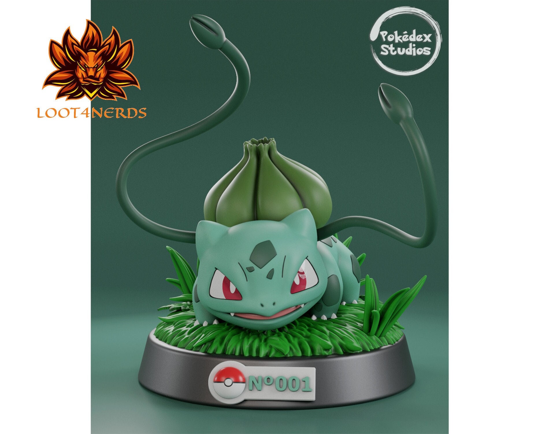 Bulbasaur - #001 -  Pokédex