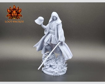 Anakin Skywalker - Figura de fan art de Star Wars, escala 1:12, figura de fan art de resina / diorama, impresa en 3D