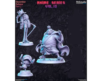 Anime Series Vol. 10 - RN Estudio - DnD - D&D - Pathfinder - Tabletop Miniature - RPG Mini - Dungeons and Dragons - Skirmish - Miniature