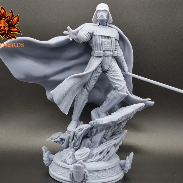 Darth Vader - bemalbares 3D Star Wars Model - Fan Art Figur