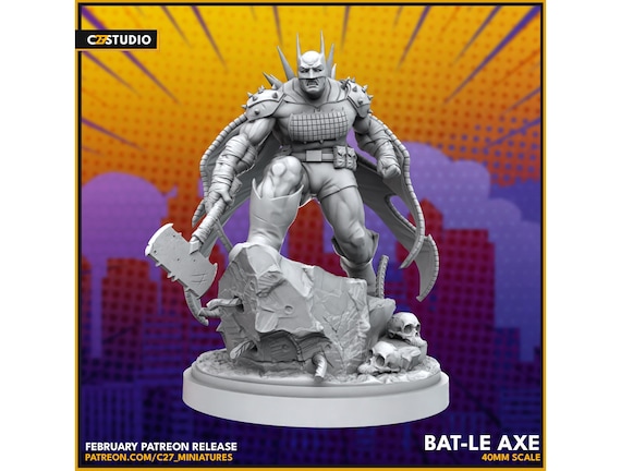 Bat-le Ax Aka Absolute Batman - C27 - Marvel Crisis Protocol - D&D