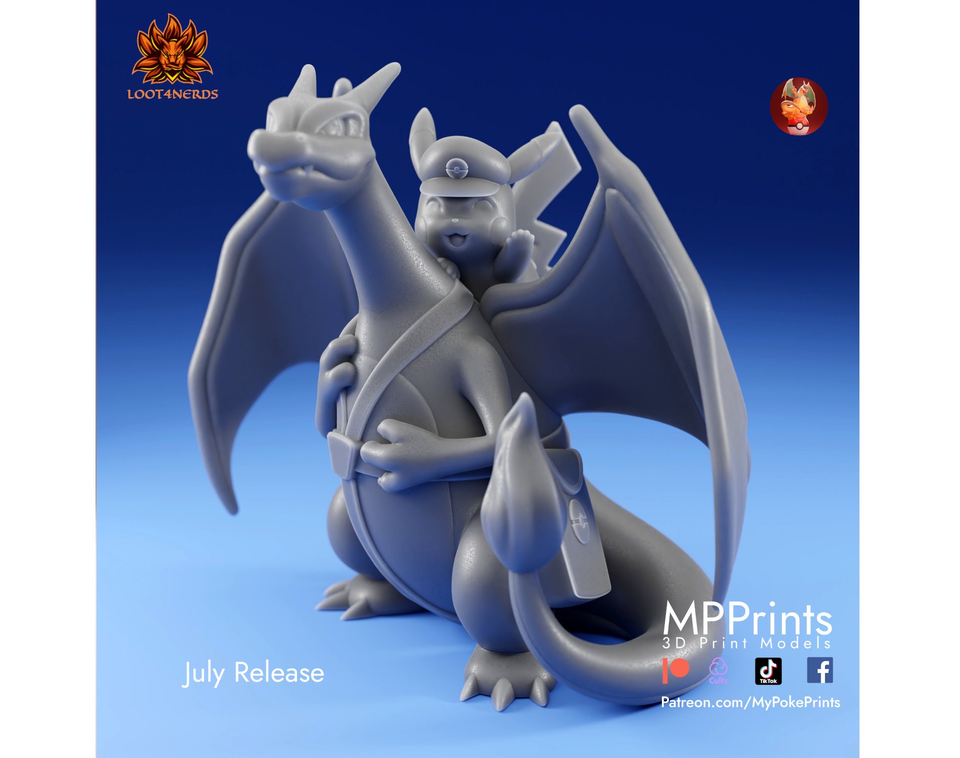 STL file articuno pokemon 🐉・3D print design to download・Cults