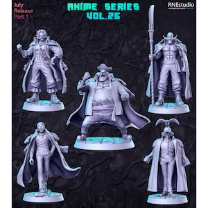Anime Series Vol. 25 - RN Estudio - DnD - D&D - Pathfinder - Tabletop Miniature - RPG Mini - Dungeons and Dragons - Skirmish - Miniature