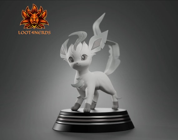 Folipurba - Figurine de Fan Art Pokémon à peindre - Leafeon