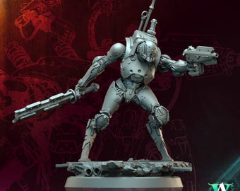 Atomcore Vanguard (5 Poses) - Archvillain Games: Atomcore - Conclave | Juegos de mesa 28 - 32 mm | Mazmorras y dragones