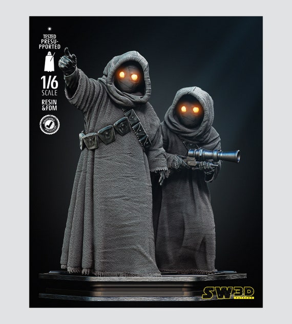 Jawa - Star Wars Fan Art Figure, 1:6 Scale, Resin Fan Art Figure
