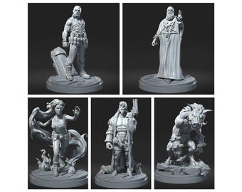 Champion Heroes Dec 2025 - RN Estudio - DnD - D&D - Pathfinder - Tabletop Miniature - RPG Mini - Dungeons and Dragons - Skirmish - Miniature