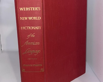 1970年 WEBSTER'S NEW WORLD DICTIONARY Webster's New World Dictionary of the American Language, Second