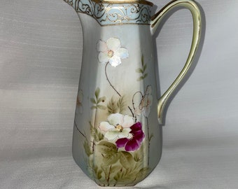 Handpainted Nippon Coffee Pot / Teapot / Vase - No Lid