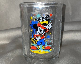 McDonald’s Mickey Mouse Glass - Mickey is a Movie Director