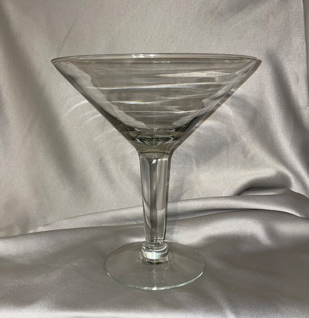 Mega Martini Glass Perfect Bar Decor Etsy