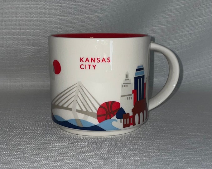 Starbucks Kansas City You Are Here Coffee Tea Mug 14 Oz Etsy
