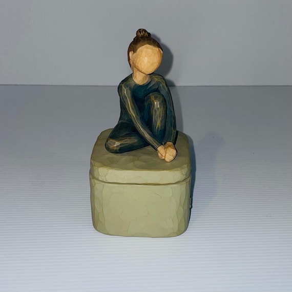 Willow Tree THE DANCER Girl Figurine Trinket Box Demdaco by Susan Lordi