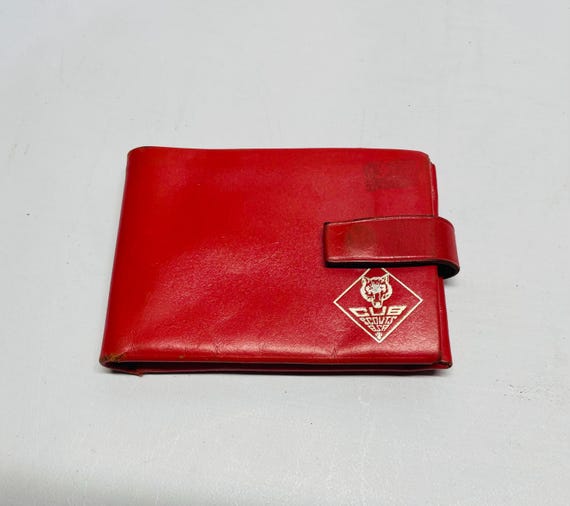 Cub Scout Wallet — Red