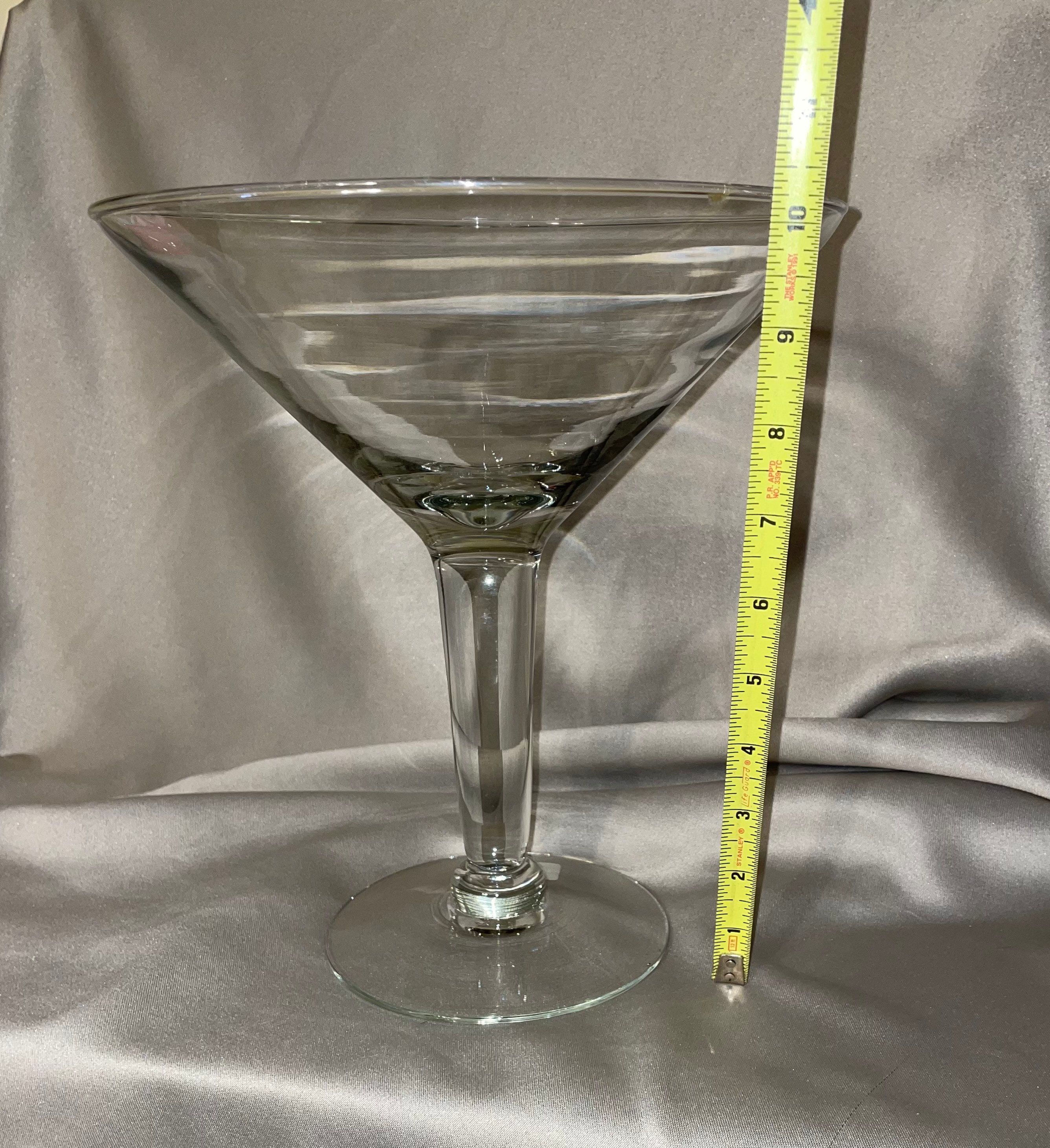 Mega Martini Glass Perfect Bar Decor Etsy