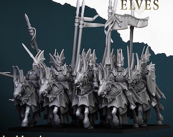 Aegean Elves Mounted Dragons