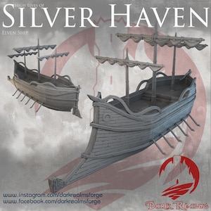 Silver Haven Elven ship