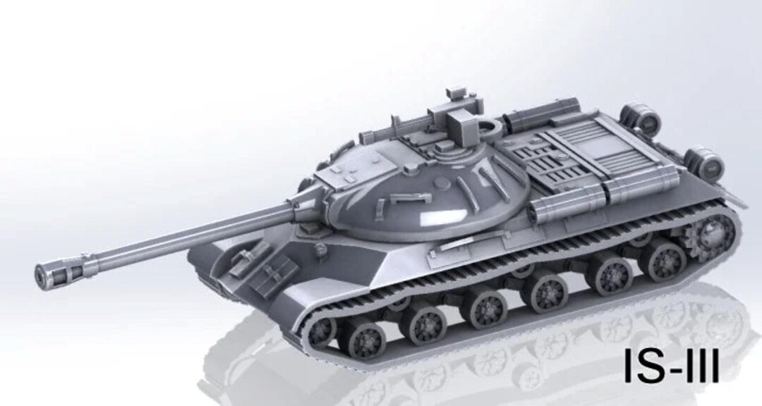 IS-3 Soviet Tank; 10/15 Mm - Etsy