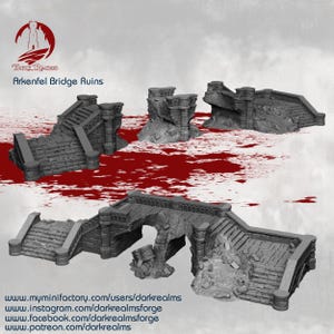 Modular Arkenfel bridge 2, intact or ruined